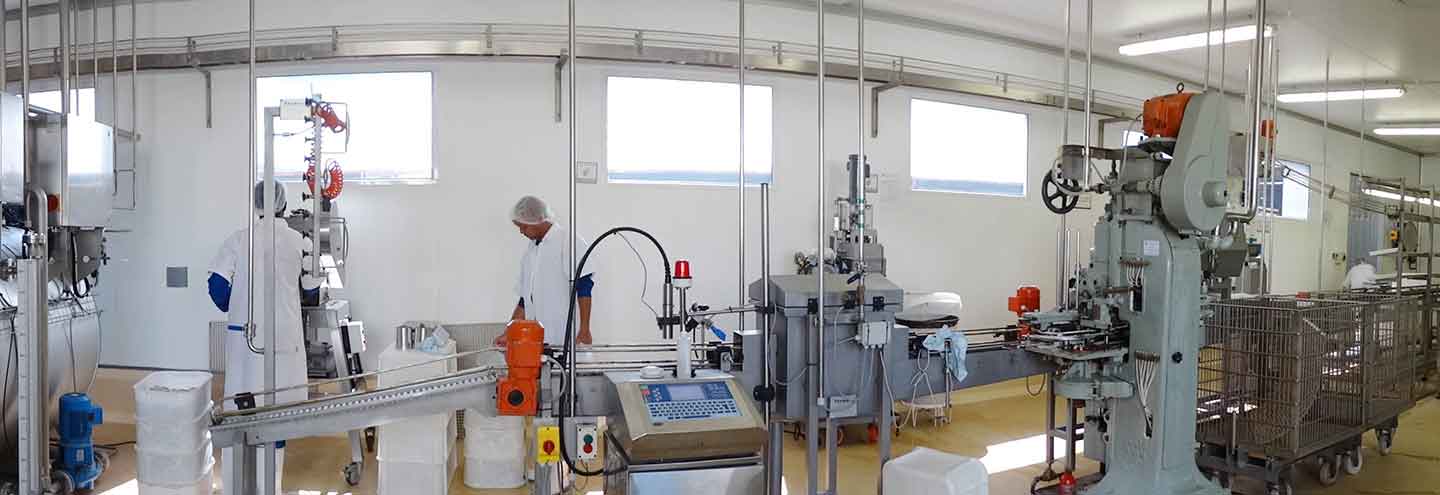 Inside the Abagold processing facility